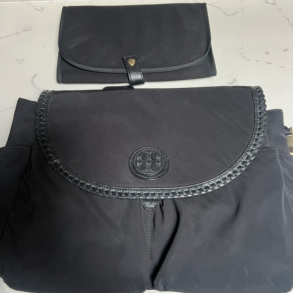 Tory Burch Black Nylon Women's Bag Set